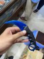 Karambit Blue knife. 