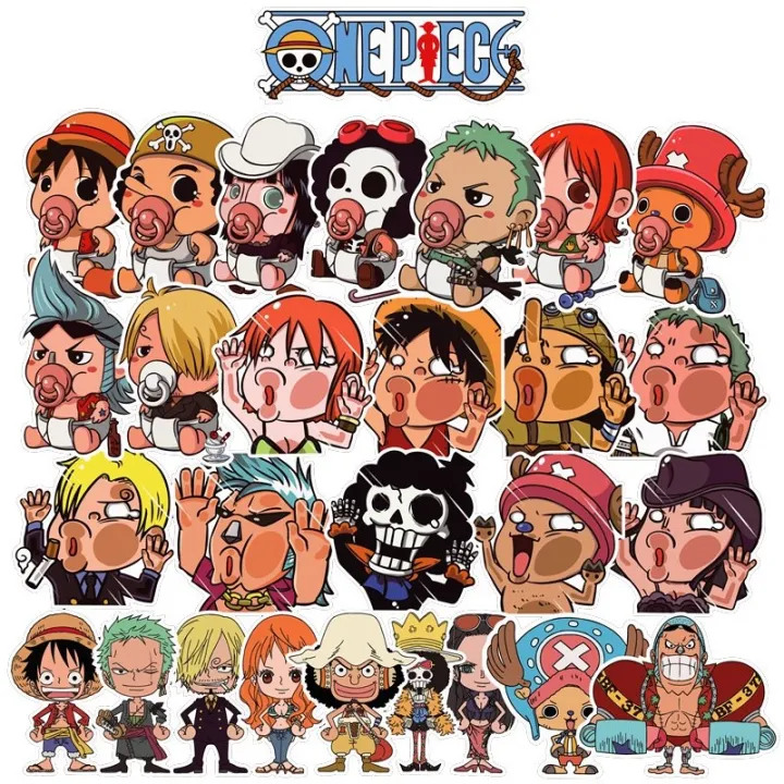 OnePiece%2028%20sheets%20Japan%20anime%20cartoon%20big%20size%20anime%2010-12cm%20one%20piece%20reusable%20sticker%20-%20Image%209