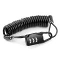 Multifunctional Helmet Lock Mountain Bike Wire Lock Safety Lock Bicycle Motorcycle Electric Vehicle Portable Password Cable Lock. 