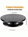 Rotating Cake Turntable, Anti-Skid Base For Carving, Pottery, Painting, Cake Decoration Suitable For Baking And Pottery Lovers. 