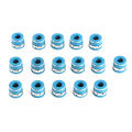 16pcs Valve Stem Oil Seals Set Fluororubber Excellent Sealing Parts Fit for GM SBC V8 Engine new. 