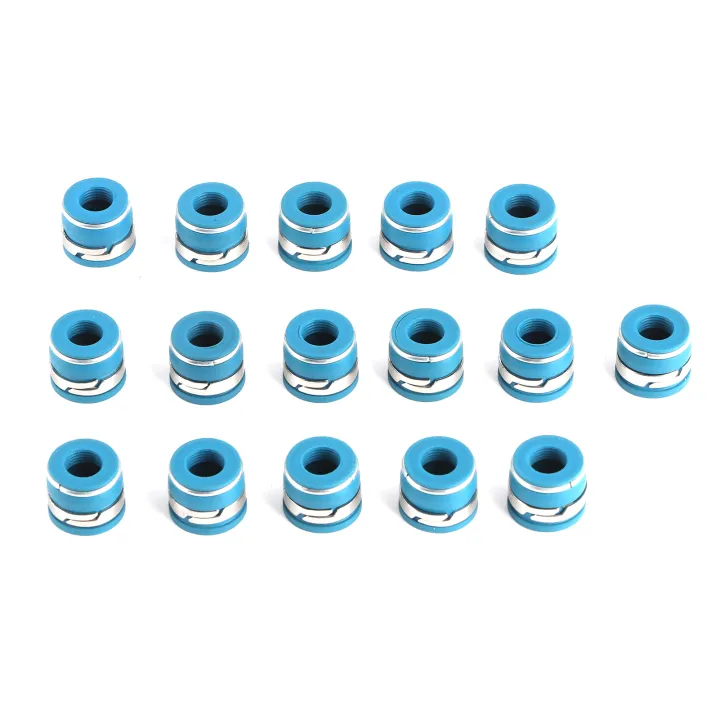 16pcs%20Valve%20Stem%20Oil%20Seals%20Set%20Fluororubber%20Excellent%20Sealing%20Parts%20Fit%20for%20GM%20SBC%20V8%20Engine%20new%20-%20Image%202