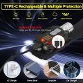 Induction COB LED Headlamp USB Rechargeable Headlight with 9 Lighting Modes Outdoor Camping Fishing Lantern Working Light Lamp. 