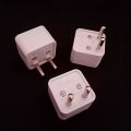 3 Pcs Universal Multi Plug Adapter Super Mobile Multi Plug 3Pin to 2Pin Converter. 