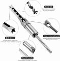 Square Hole Drill Bits Tool, Wood Hole Opener Hole Cutter, Woodworking Square Holes Saw, 10mm,12mm,16mm. 