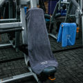 Grey Unisex High-Absorbency Quick-Dry Gym Towel | Sweat-Enhanced Sports Mat for Basketball, Running & Fitness Workouts. 
