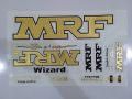 New 3D 2024 MRF Wizard Full King GOLD & Black Edition Cricket Bat Sticker For Professional Players. 