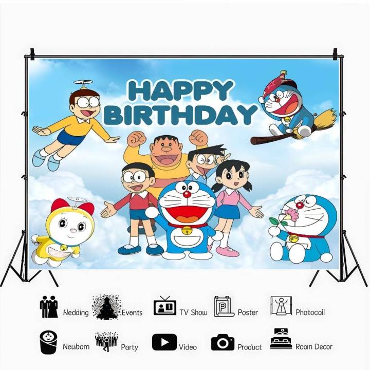 D-Doraemon%20Happy%20Birthday%20Backdrop%20Product%20Photography%20Props%20Background%20Photographic%20Studio%20Party%20Decoration%20Wallpapers%20-%20Image%207