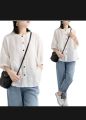 trendy western flat ban shirt. 