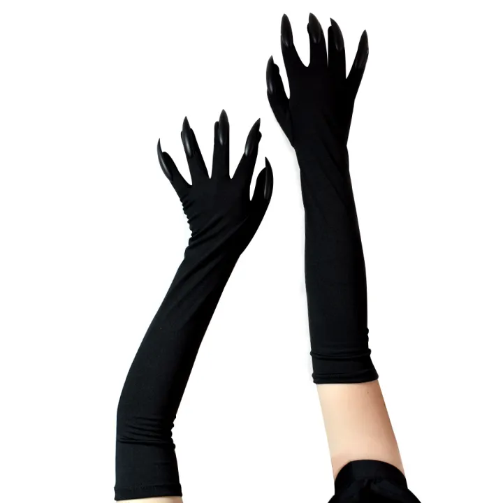Halloween%20Cosplay%2045cm%20Funny%20Claw%20Gloves%20Horror%20Long%20Nail%20Suitable%20for%20Role%20Playing%20Party%20Dress%20Up%20and%20Thriller%20Performances%20-%20Image%203