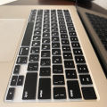 Silicone Hebrew Keyboard Cover Protector for MacBook Pro/Air M2 M3 M4  Compatible with 13/14/15/16 inch Soft Protective Film. 