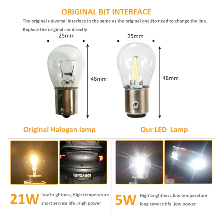 1pcs%201157%20BAY15D%20led%20brake%20Lights%20bulb%20super%20bright%20p21/5w%20led%20car%20bulbs%20auto%20Light%20Source%20yellow%20red%20white%2012v%20-%20Image%204