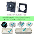 PIR Motion Detector Sensor Led Stair Light 1.5W Infrared Human Body Induction Wall Lamp Recessed Step Ladder Staircase Bedroom. 