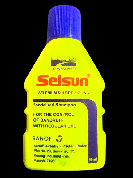Selsun Selenium Sulfide 2.5% Shampoo (Anti-Dandruff) Selsun Blue Shampoo 60ml