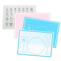 Baby Montessori Sensory Materials Toys Children Food Mat Educational Toys Teaching Aids Silicone Placemat Tableware Tray Dishes. 