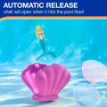 Mermaid Dive Toys Transparent shell Bath Toys Colorful Mermaid Pool Toys Swimming Pool Game for Toddlers Boys Girls Teens Adult.