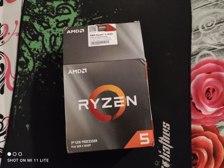 AMD Ryzen 5 3600  Desktop Processor ( TRAY PACK ) Without CPU Cooler