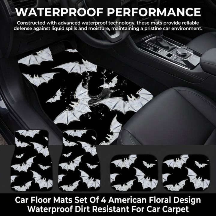 4PCS%20Bat%20Car%20Floor%20Mats%20Set%20Waterproof%20Anti-Slip%20All%20Weather%20Protect%20for%20Vehicle%20Carpets%20Universal%20Fit%20-%20Image%203