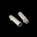 1pcs 3Pin XLR To 5Pin DMX Metal Cased Converter Audio Lighting Adapter 3 Pin To 5 Pin Female Male Connector.