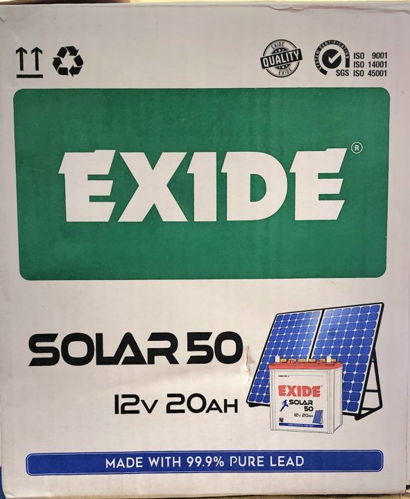EXIDE SOLAR 50