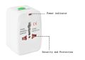Universal USB Multi Plug Travel Adapter International Converter Power Socket UK/US/AU/EU/CA All in 1 Travel Adapter. 