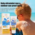 Baby Sunblock Cream Protect and Sensitive Sun Screen Lotion SPF 50  Refreshing Sunblock Kids Sunscreen for Sensitive Skin. 