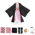 Demon Slayer Anime Cartoon Cosplay pour enfants, Tanjiro Nezuko, ShISA, Bu Kostuum, 10/2026 Anse, Halloween Kostuum Kerstcadeaus. 