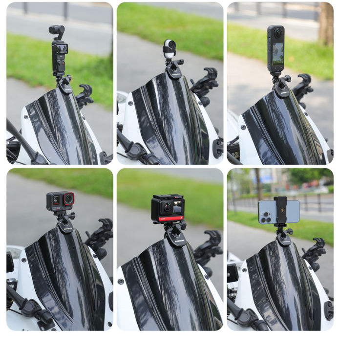 Motorcycle%20Windshield%20Clip%20Mount%20for%20Go%20Pro%2013%2012%2011%2010%209%208%207%20%20OSMO%20360%20Action%204%205%20Pro%20Insta%20360%20X5%20X4%20Go%203S%20ACE%20Pro%202%20Camera%20-%20Image%207