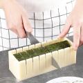 Reusable Sushi Maker Equipment Kit Round Square Heart-shaped Kimbap Sushi Rolls Mold Sushi Making Tools Cake Roll Mold. 