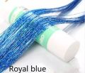 Sparkle Hair Tensils Rainbow Colored 93cm Hair Laser False Hair Extensions Decor Glitter Strings For Girls. 