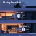 MOES ZigBee Smart Light Switch Tuya Neutral Wire Optional | Magnetic Relay | App/Voice Control | Works with Alexa &  Home lightify. 