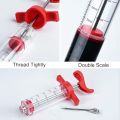 Meat Injector, Meat Injector Syringe Comes With Marinade Flavor Injector Needle. 