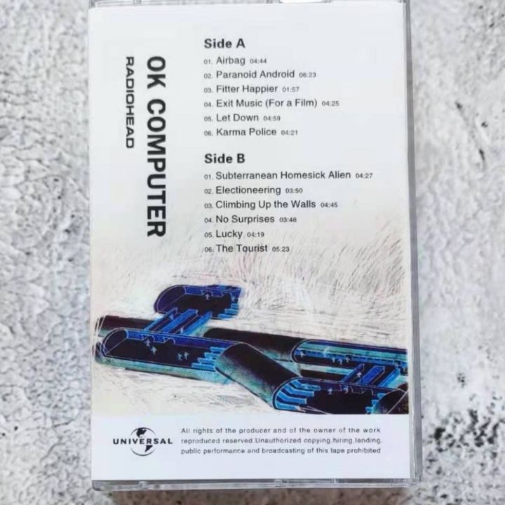 Radiohead%20OK%20Computer%20Album%20Rock%20Music%20Cassette%20Tape%20Brand%20New%20Sealed%20Retro%20Nostaic%20Collection%20Player%20Compatible%20-%20Image%202