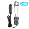 12V 24V Car Immersion Heater Portable High Quality Safe Warmer Fashion Durable Auto Electric Tea Coffee Water Heater.