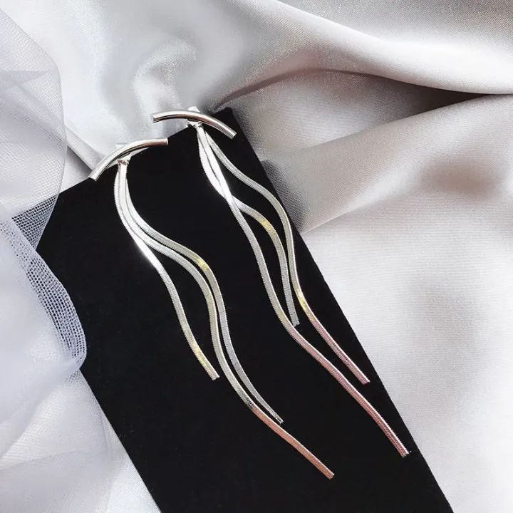 Long%20Snake%20Chain%20Earrings%20for%20Women%20Golden%20Glossy%20Arc%20Geometric%20Statement%20Minimalist%20Fashion%20Jewelry%20Gifts%20-%20Image%206