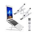 Aluminum Alloy Adjustable Portable Folding Notebook Stand Foldable Laptop Stand.