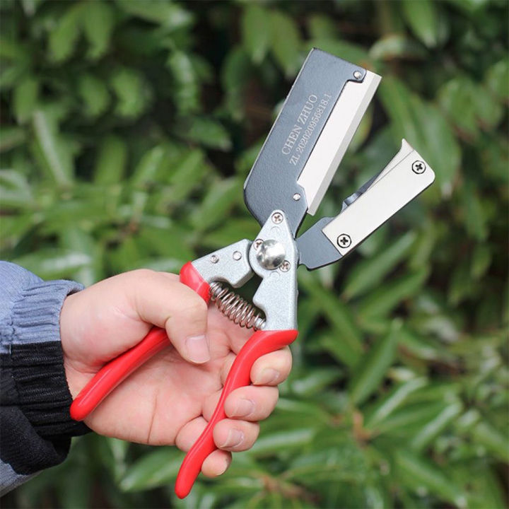 Thick Branch Grafting Machine Grafting Scissors Divine Tool Multifunctional Fruit Tree Seedling Aluminum Alloy Bud Grafting Tool