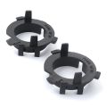 2PCS H7 LED Car Headlight Bulb Base Holder Adapter Retaining Clip H7 Head Lamp For sorento headlight Nissan QASHQAI  KIA K3 K4. 