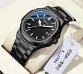 Pecolagar Quartz Men’s Luxury Stainless Steel and belt Watch with Box.