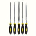 Premium Needle File Set - High-Carbon Steel Files with Non-Slip Ergonomic Handles for Precise Filing on Wood, Plastic, Model, Je. 