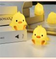 Duck Night Light Bedroom Decoration Cute Cartoon Animal Night Light Christmas  For Kids Room Bedside Sleeping Lamp. 