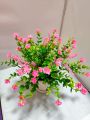 Beautiful Flower Arrangements with Ceramic Flowers pot Table / Shelf Display for Decorations. 