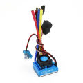Waterproof 45A 60A 80A 120A Brushless ESC Dust-proof Electric Speed Controller Programming Card For 1/8 1/10 1/12 RC Car Crawler. 