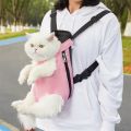 Pet Backpack Adjustable Cat Carrier Bag Pet Double Shoulder Backpack Portable Bag Outdoor Travel Camping Hiking Cat Bag Dog Bag. 