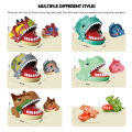 Dinosaur Teeth Toys, Biting Finger Dentist Games Tabletop Random Levels Simulation Model Triangular Dragon Double Crown Dragon. 