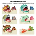 Dinosaur Teeth Toys, Biting Finger Dentist Games Tabletop Random Levels Simulation Model Triangular Dragon Double Crown Dragon. 