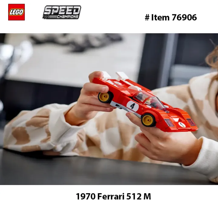 LEGO%2076906%20Speed%20Champions%201970%20Ferrari%20512M%20Building%20Set,%20Model%20Building%20Kit%20with%20Race%20Car%20Driver%20Minifigure%20291%20PCS%20-%20Image%206