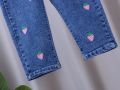 Girls jeans straight pants nz69. 
