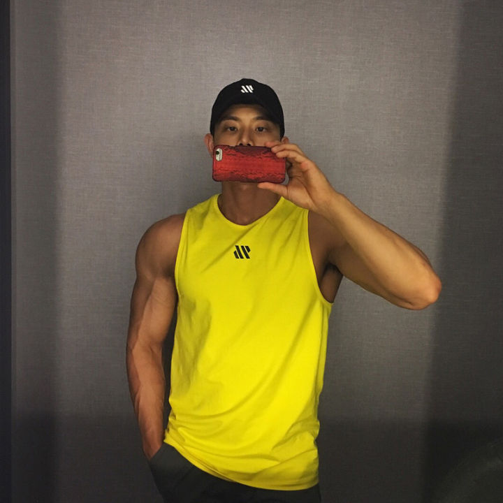 GITF%20Mannen%20Bodybuilding%20Tank%20Tops%20Gym%20Workout%20Fitness%20Mouwloos%20Shirt%20Running%20Kleding%20Stringer%20Singlet%20Zomer%20Toevallige%20Vest%20-%20Image%203