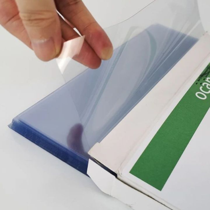 Binding Sheets PVC Transparent A4 Size (Thin sheets....)